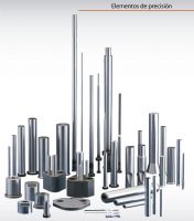 Elementos de precisión  Punzones de corte de precisión, Casquillos con pasador de presión. Precision Components  FIBRO